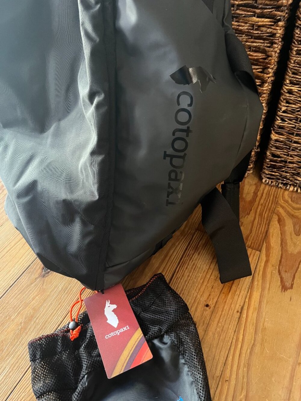 COTOPAXI Allpa 50L Duffel Bag Black NWT - Picture 6 of 15